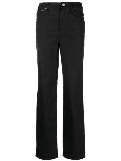ROTATE BIRGER CHRISTENSEN ROTATE BIRGER CHRISTENSEN TWILL HIGH RISE PANTS CLOTHING