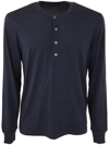 TOM FORD TOM FORD CUT AND SEWN HENLEY KNITTED SWEATER CLOTHING