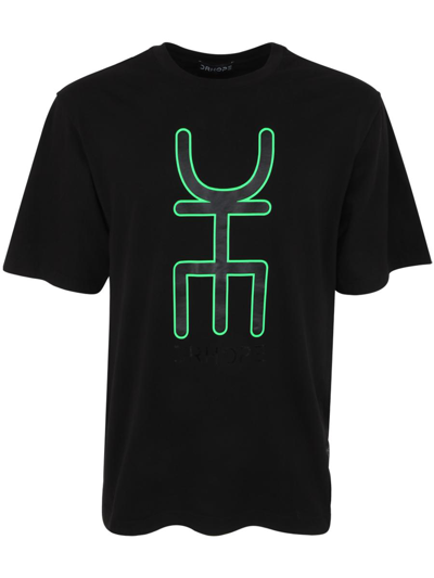 Drhope Logo-print Cotton T-shirt In Black