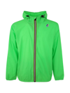 K-way Le Vrai 30 Claude Jacket In Green
