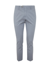 Michael Coal Mc Brad 2563 Capri American Pockets Trousers In Grey