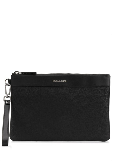 Michael Kors Travel Pouch In Black