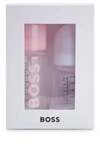 Hugo Boss Gift-boxed Set Of Two Bpa-free Baby Bottles In Light Pink