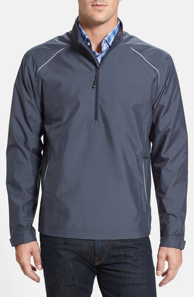 Cutter & Buck 'beacon' Weathertec Wind & Water Resistant Jacket In Onyx Grey