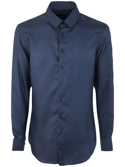 Giorgio Armani Shirt Clothing In Blue