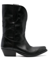 GOLDEN GOOSE WESTERN-STYLE LEATHER BOOTS