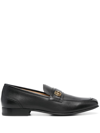 BALLY SADEI LEATHER LOAFERS