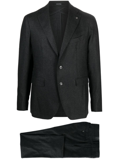 Tagliatore Single-breasted Two-piece Suit In Grey