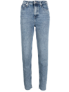 TOMMY HILFIGER GRAMERCY HIGH-RISE TAPERED JEANS