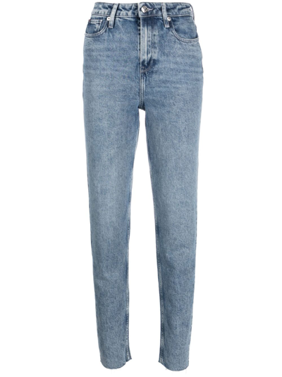 Tommy Hilfiger Gramercy High-rise Tapered Jeans In Blue