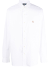 Polo Ralph Lauren Classic Fit Performance Oxford Button-down Shirt In White