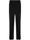 MSGM LOGO-WAISTBAND STRAIGHT-LEG TROUSERS