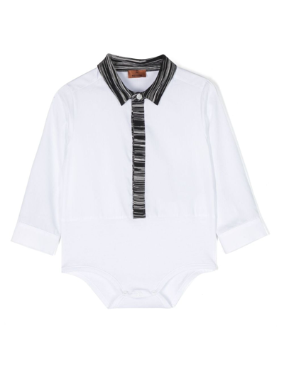 Missoni White Shirt For Baby Boy