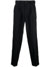 BARENA VENEZIA PLEAT-DETAILING WOOL TROUSERS