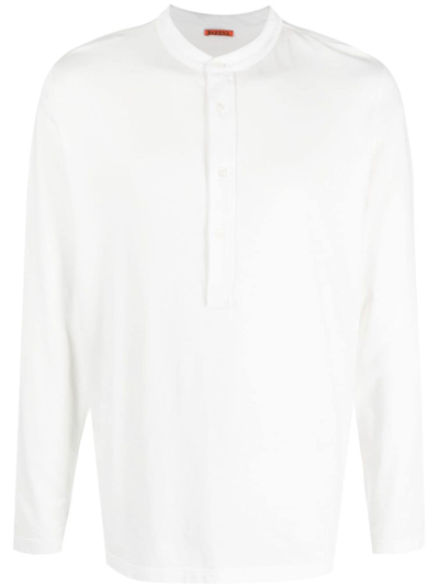 Barena Venezia Cotton Tunic Shirt In White