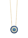 HZMER JEWELRY CRYSTAL-EMBELLISHED DELICATE NECKLACE
