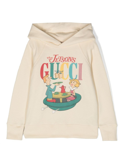 Gucci Hoodie Mit The Jetsons-print In Neutrals