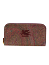 Etro Pegaso Paisley Wallet In Paisley