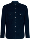 Tom Ford Cotton Shirt In Blue