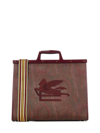Etro Love Trotter Tote Bag Red In Red