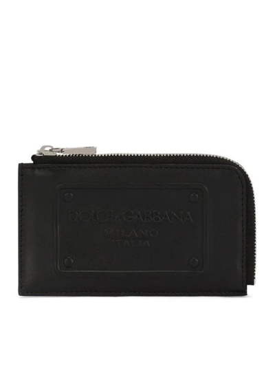 Dolce & Gabbana Card Case In Black
