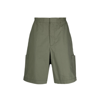 Ambush Drawstring Knee-length Shorts In Green