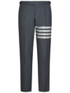 Thom Browne Classic Pants With Martingale In Grey