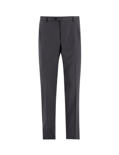 Brioni Trousers In Anthracite