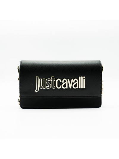 Roberto Cavalli Just Cavalli Chain Wallet In Black
