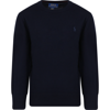 RALPH LAUREN BLUE SWEATER FOR BOY WITH PONY