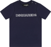 DSQUARED2 BLUE T-SHIRT FOR BABY BOY WITH LOGO