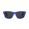Celine Monochroms Square Sunglasses, 55mm In Blu/grigio