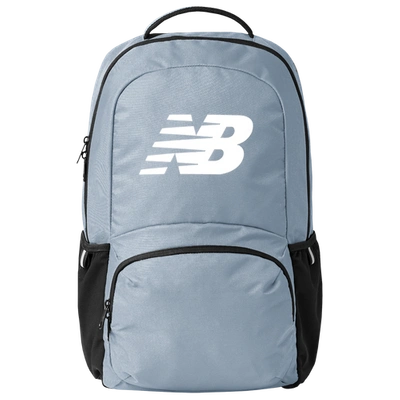New Balance Team School Backpack In Black/grey