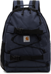 Carhartt Blue Kickflip Backpack In Blue