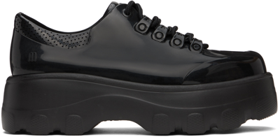 Melissa Black Kick Off Sneakers In 50481 Black