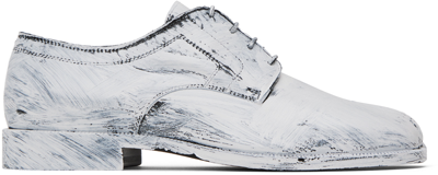 Maison Margiela Tabi Bianchetto Derby Shoes In White