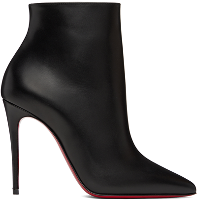 CHRISTIAN LOUBOUTIN BLACK SO KATE 100 BOOTS