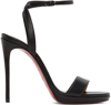 Christian Louboutin Loubigirl Ankle-strap Red Sole Sandals In Bk01 Black