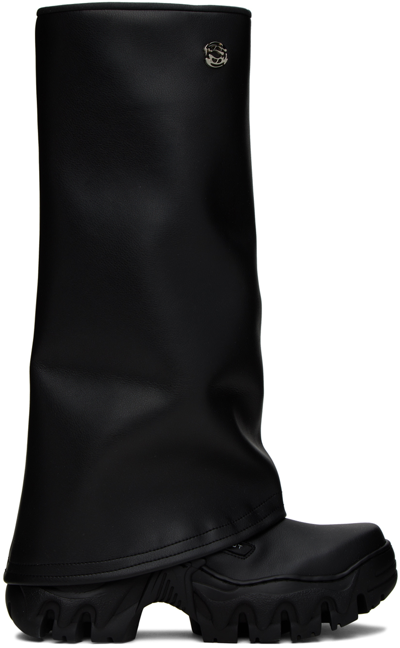 Rombaut Black Boccaccio Ii Rain Boots In Black Beyond Leather