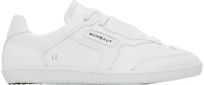 Rombaut White Atmoz Trainers In White Future Leather