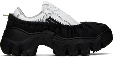 Rombaut Ssense Exclusive Black & White Boccaccio Ii Future Sneakers In Black/white