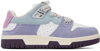 Acne Studios ブルー＆パープル Preppy ローカットスニーカー In Blue/white