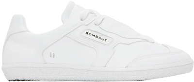 Rombaut White Atmoz Trainers In White Future Leather