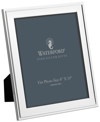 Waterford Classic 8" X 10" Picture Frame In Stainless Steel