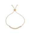 ETTIKA DELICATE SHINE ADJUSTABLE 18K GOLD PLATED BRACELET