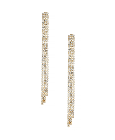 ETTIKA YOUR MOMENT 18K GOLD PLATED DANGLE EARRINGS