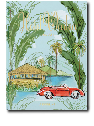 Assouline Hotel Wailea Book In Blue