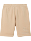 BURBERRY EKD-EMBROIDERY TRACK SHORTS