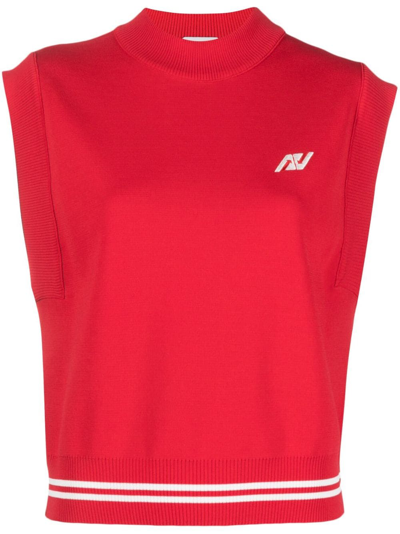 Autry Vest Sporty Wom In Red