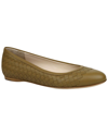 Bottega Veneta Womens Intrecciato Brown Leather Flat Slippers 370132 In Brown